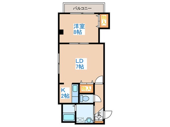 アリエスⅡの物件間取画像